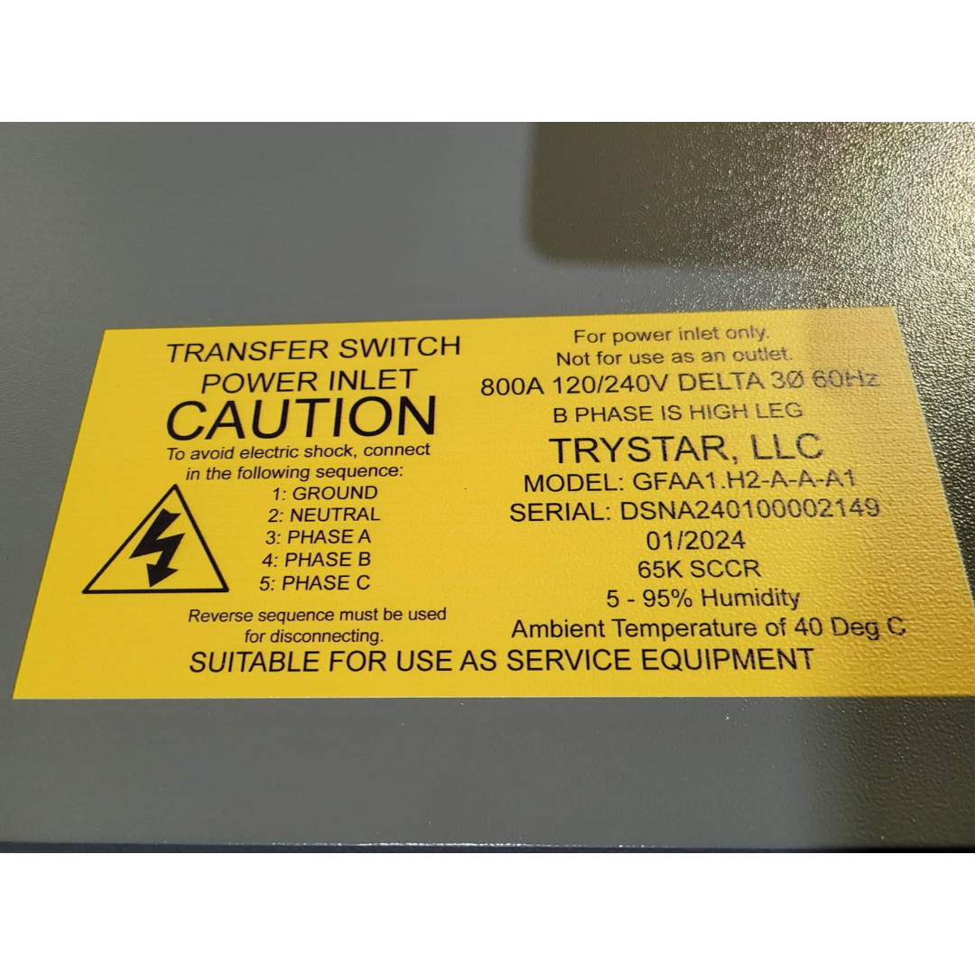 Trystar Docking Station (800A) (New)