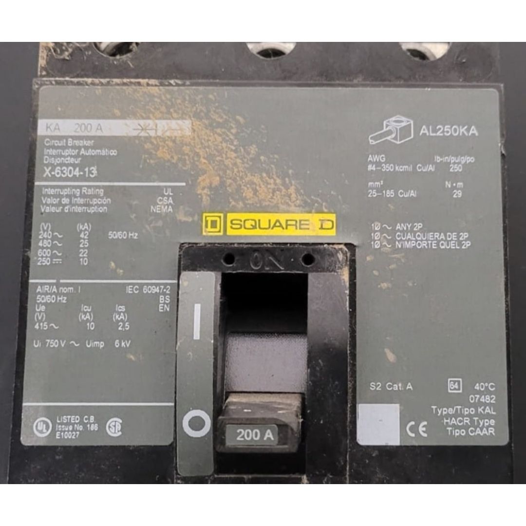 Square D KHF36200U Breaker (200A) (Used)