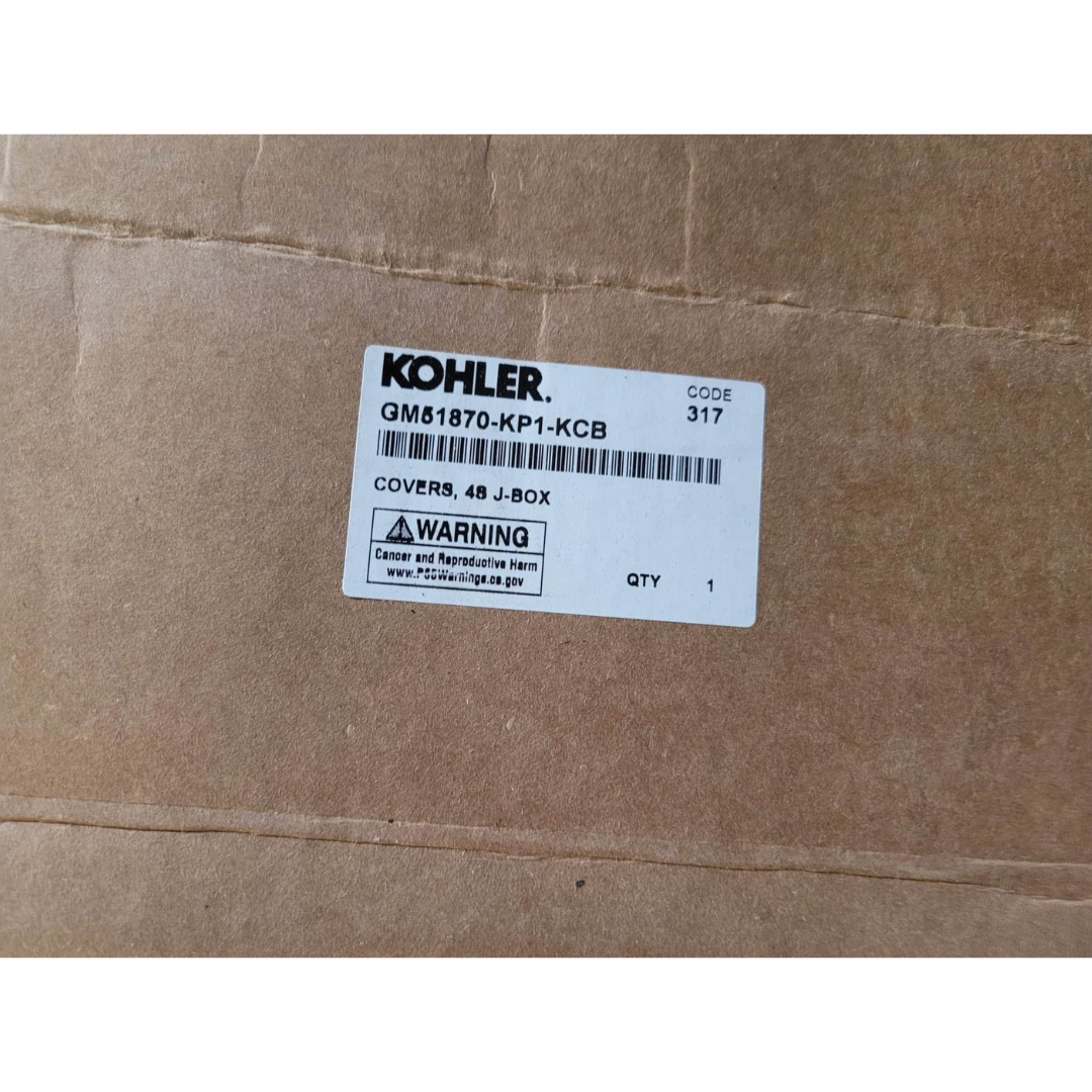 Kohler Cover, 4S J-Box (New)