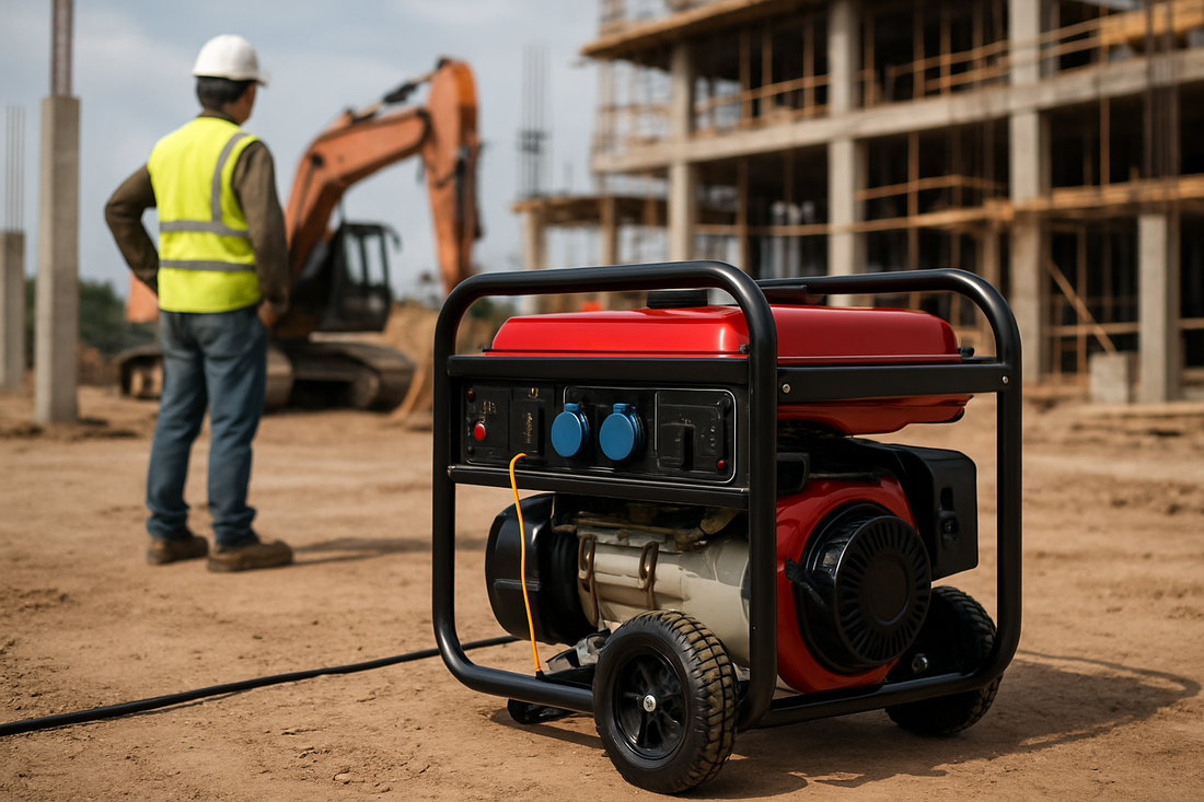 Portable Generator Usage Guide for Construction Sites