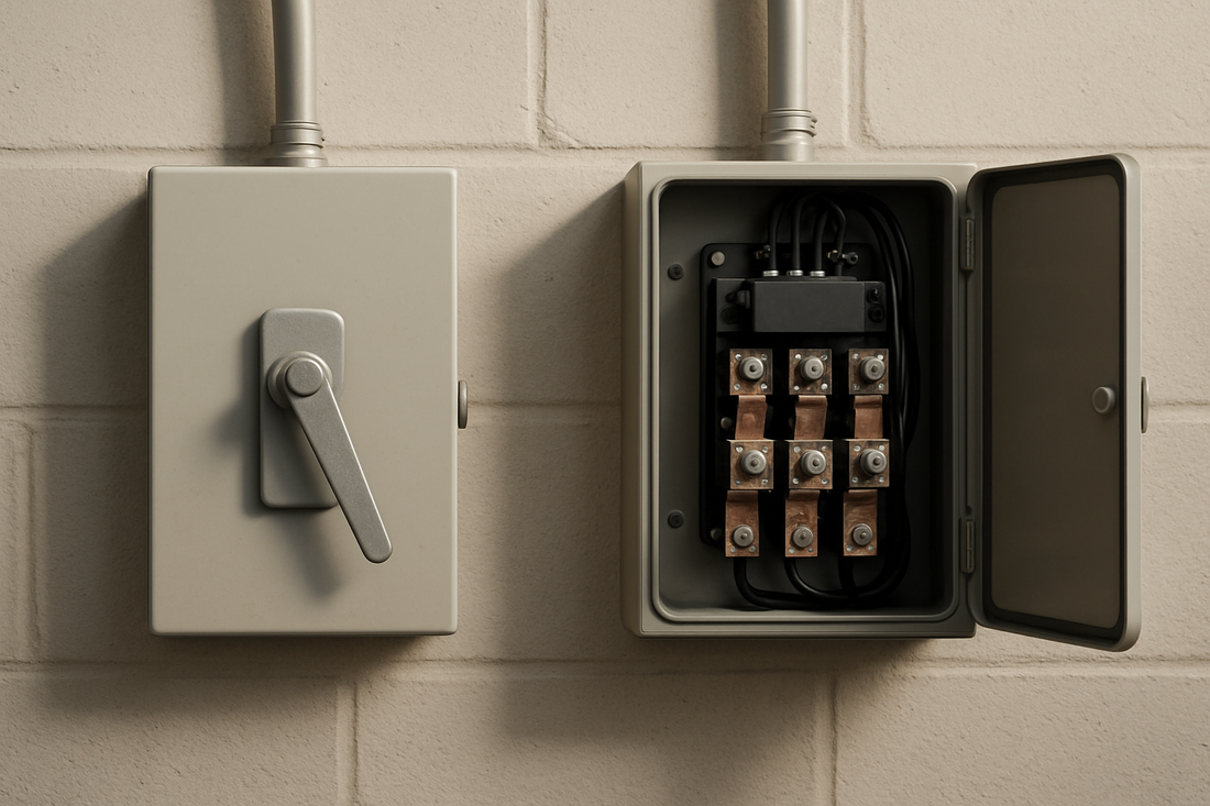Transfer Switch Operation: Manual vs Automatic Systems (no text)