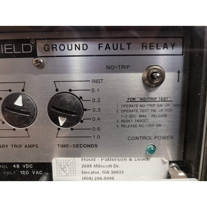 ABB GKT 202L2138-UL Ground Shield Ground Fault Relay (Used)