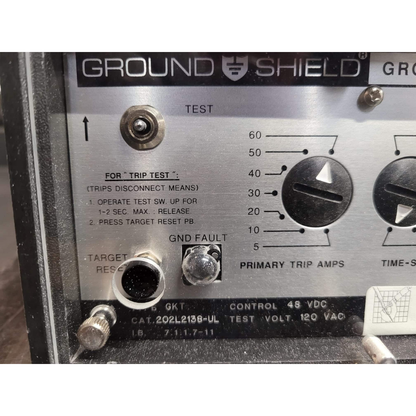 ABB GKT 202L2138-UL Ground Shield Ground Fault Relay (Used)