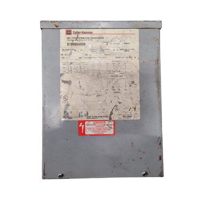 Cutler-Hammer S10N06A05N Dry Type Distribution Transformer (Used)