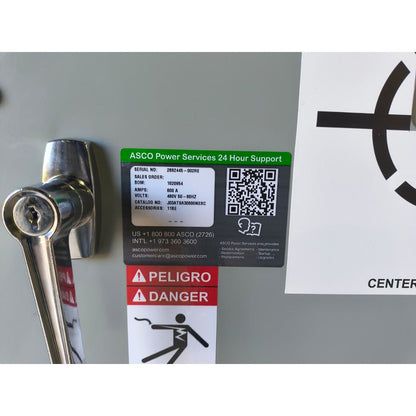 ASCO Series 300 J03ATSA30600NGXC Automatic Transfer Switch (600a) (new)