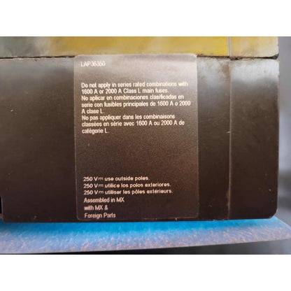 Square D LAP36350 Breaker (350A) (Used)