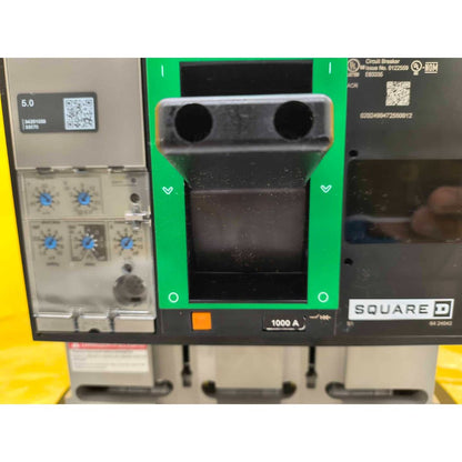 Square D PGP36100CU33A Breaker LCB, PGP, EL/MICRO LSI, 100% (1000A) (New)