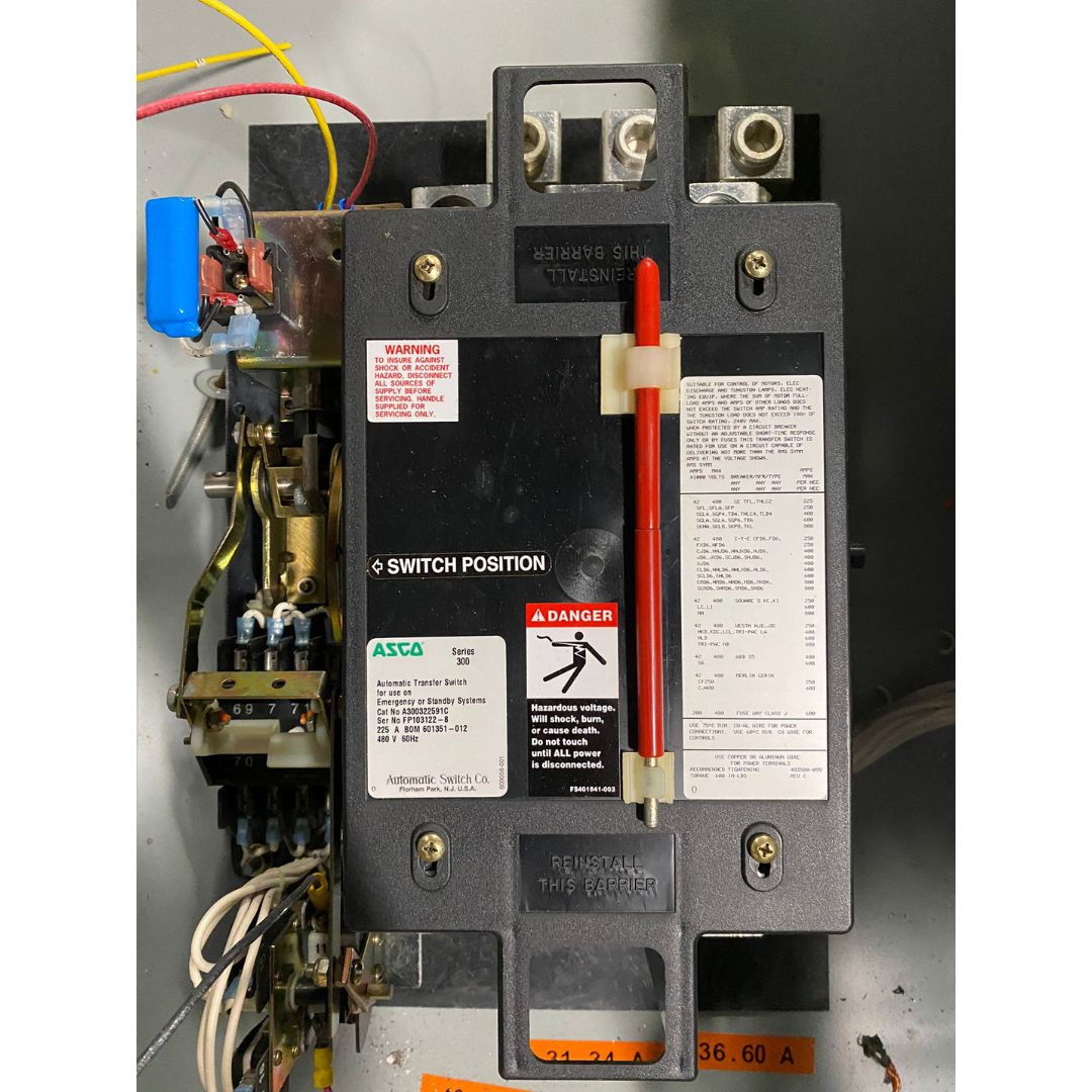 ASCO 300 Automatic Transfer Switch (225A) (Used)