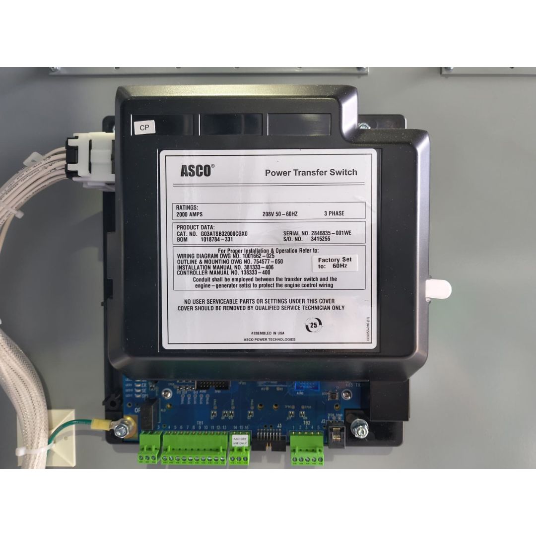 ASCO Series 300 G03AUSB32000CGXM Automatic Transfer Switch (2000A) (New)