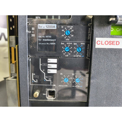 Square D MasterPact MP12H2 Breaker (1200A) (Used)