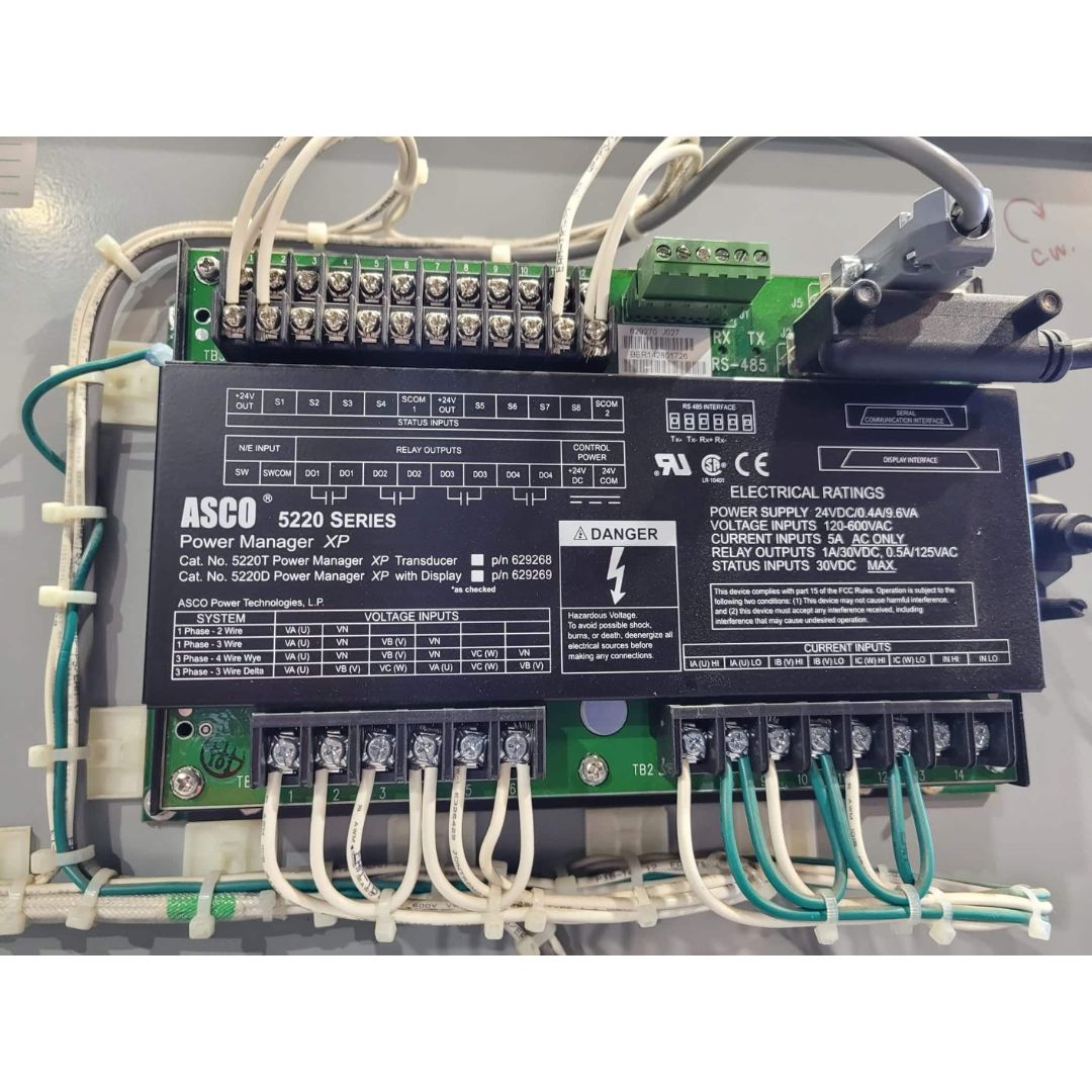 ASCO H0715BA30800NSXC Automatic Transfer Switch (800A) (Used)