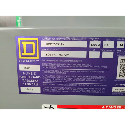 Trystar Vertical I-Line Panel (New) (1200a)