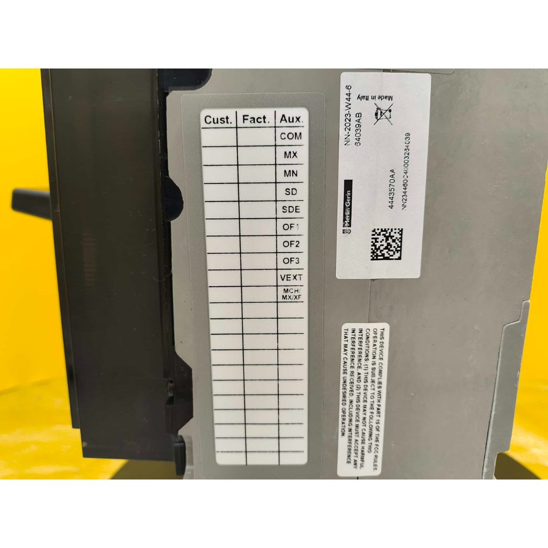 Square D PGP36100CU33A Breaker LCB, PGP, EL/MICRO LSI, 100% (1000A) (New)