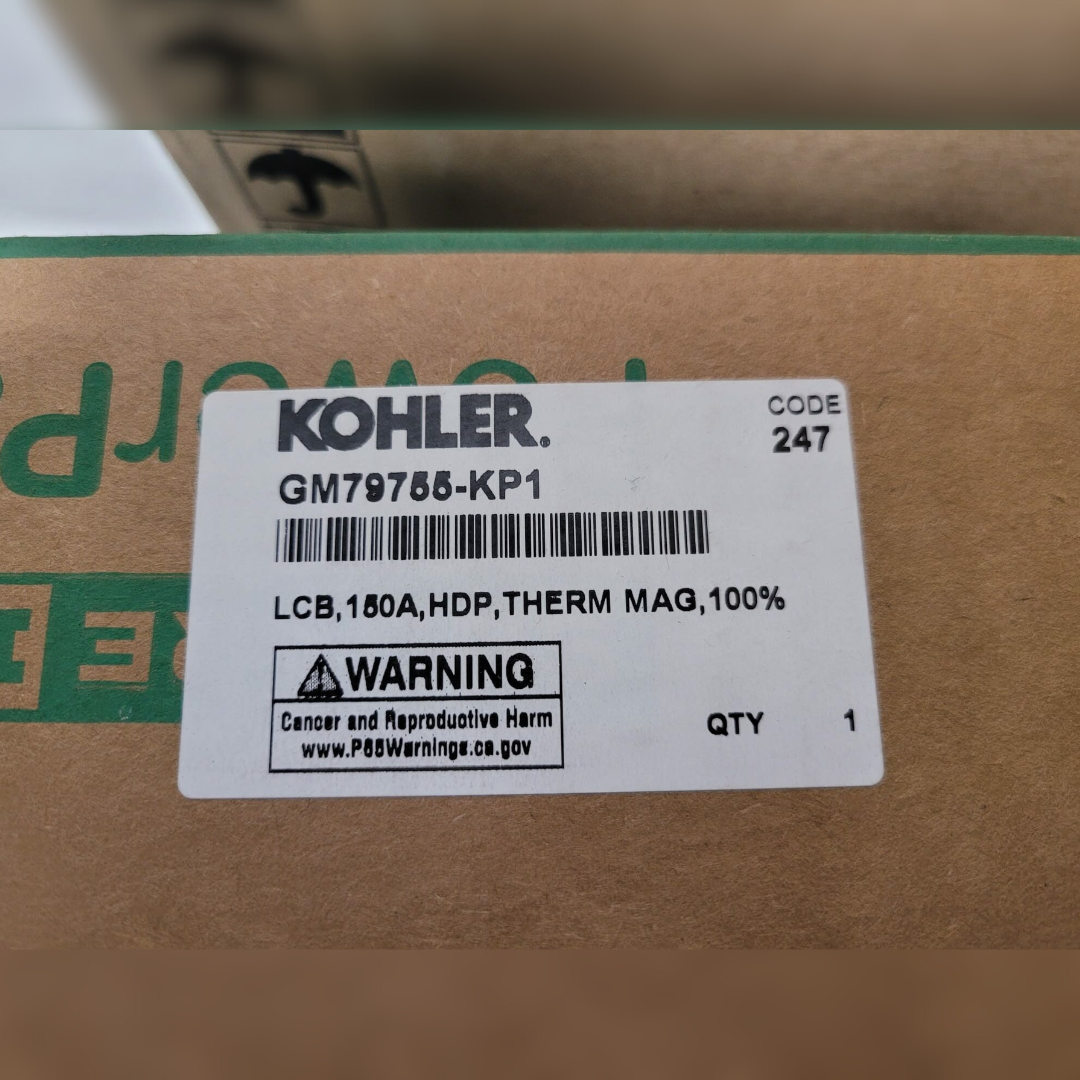 150 Amp Square D HDP36150CTX Breaker sticker