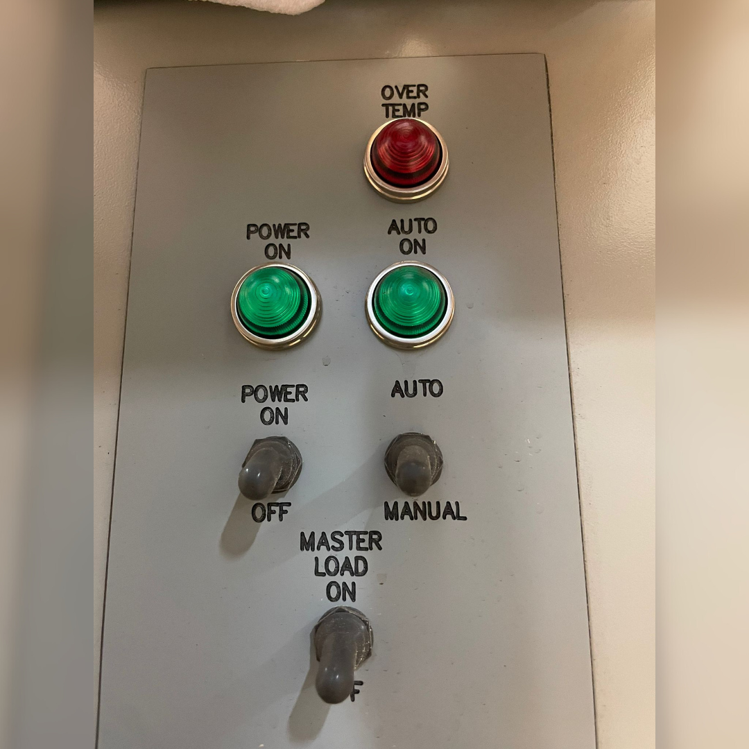 150 kW Avtron Radiator Load Bank controls