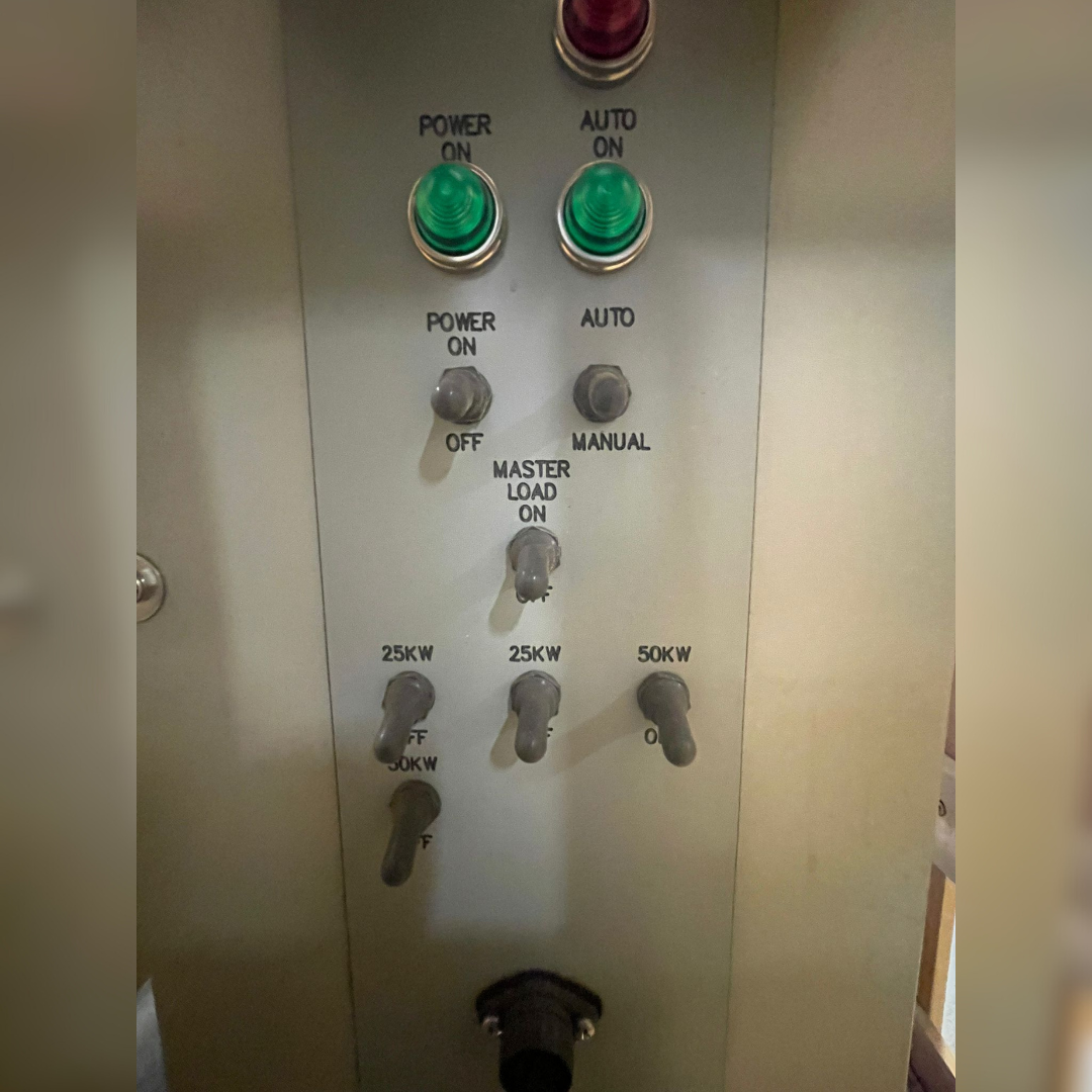 150 kW Avtron Radiator Load Bank controls