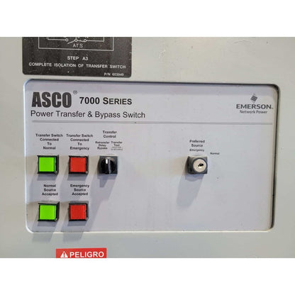 ASCO H0715BA30800NSXC Automatic Transfer Switch (800A) (Used)