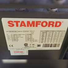 165 kW Stamford Alternator stickers
