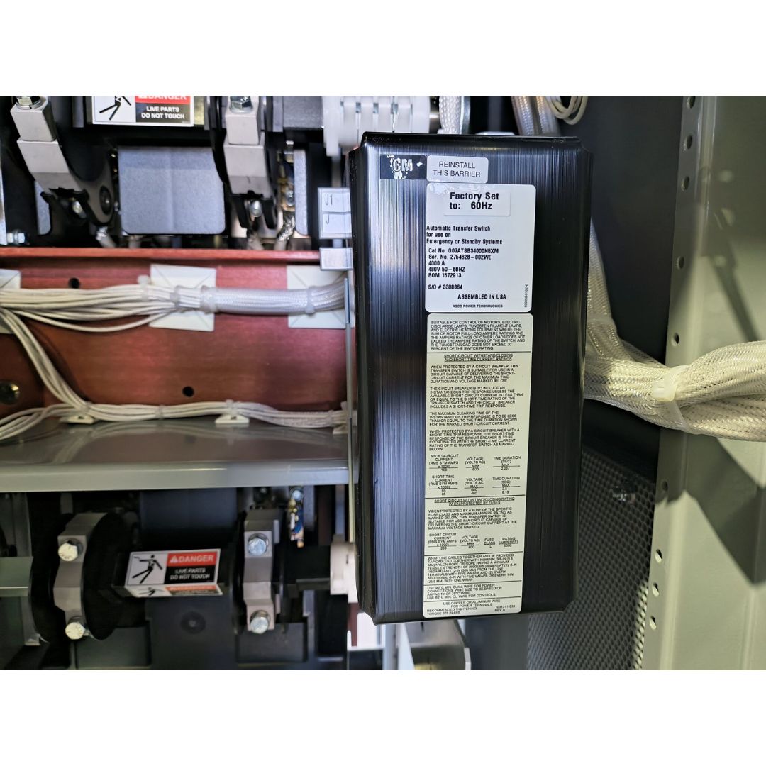 ASCO 7000 Series G07ATSB34000N5XM Automatic Transfer Switch (4000A) (New)