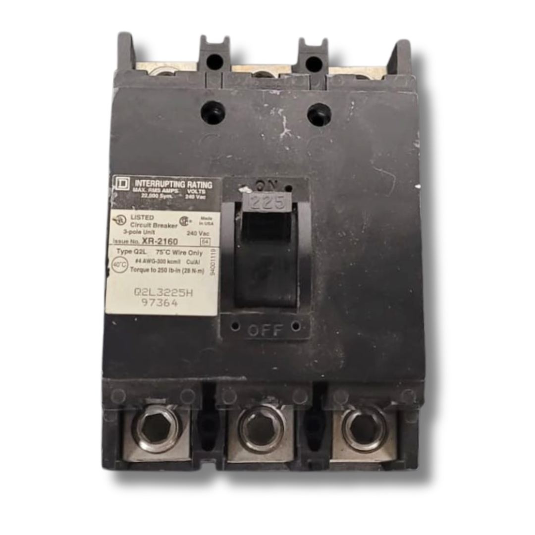 Square D Q2L Breaker (225A) (Used)