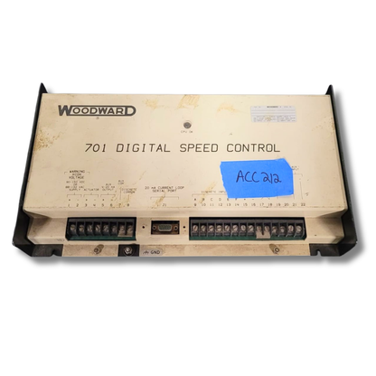 Woodward 701 Digital Speed Control 9905-212 C (Used)
