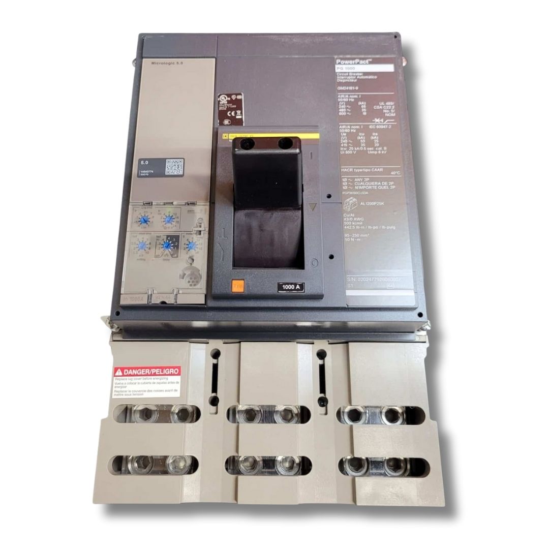 Square D PGP36100CU33A LSI Breaker (1000A) (Used)