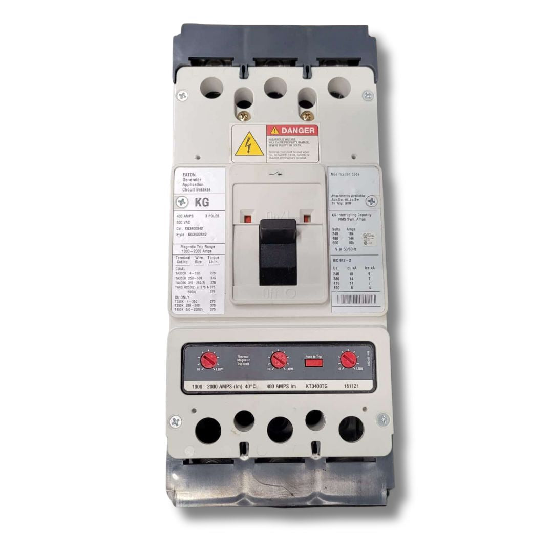 EATON KG3400S42 Series C Circuit Breaker (400a) (New)