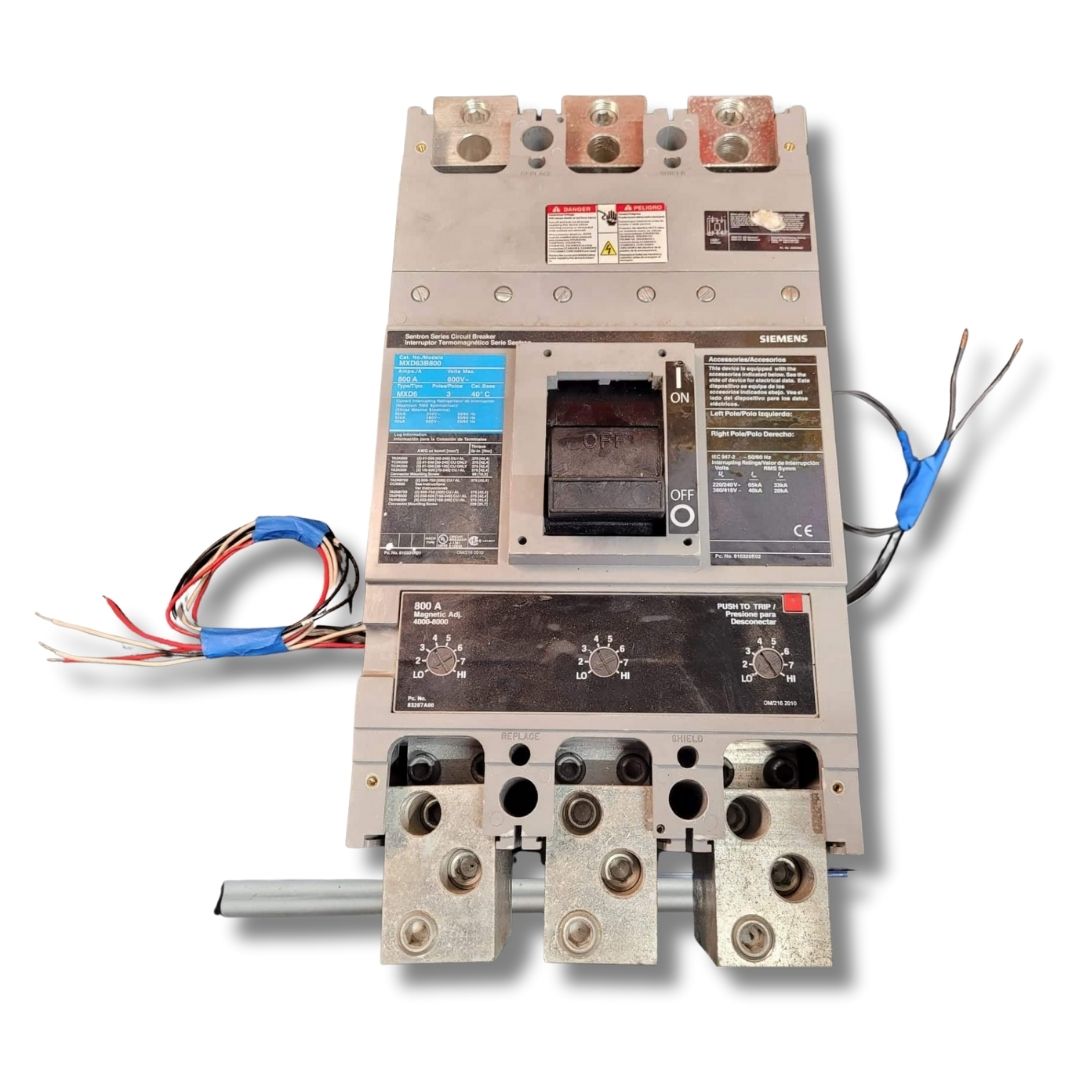 Siemens MXD63B800 Breaker (800A) (Used)