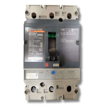 Merlin Gerin NSF250 N Breaker (250A) (Used)