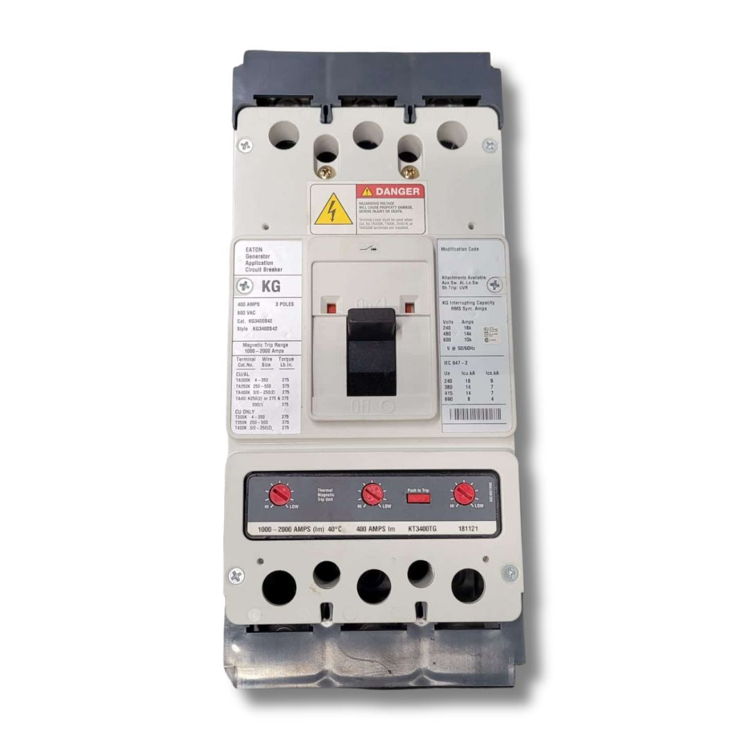 EATON KG3400S42 Series C Circuit Breaker (400A) (New)