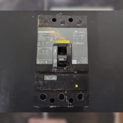 200 Amp Square D KHF36200U Breaker front view