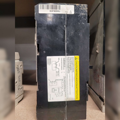 200 Amp Square D KHF36200U Breaker side view