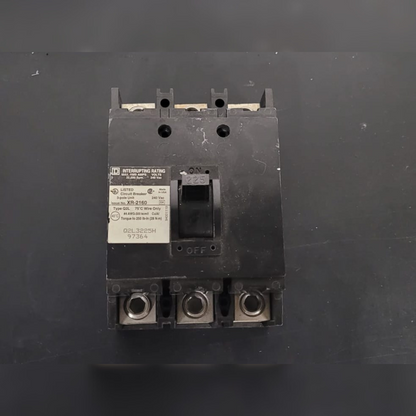 225 Amp Square D Q2L Breaker front view