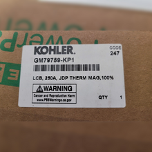 250 Amp Square D JDP36250CTX Breaker sticker