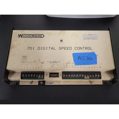 Woodward 701 Digital Speed Control 9905-212 C (Used)