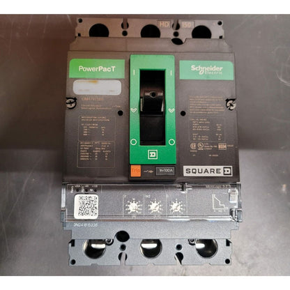 Square D HDP36100CU33XTX Breaker LCB, HD, MICRO LSI, 100% (100A) (New)