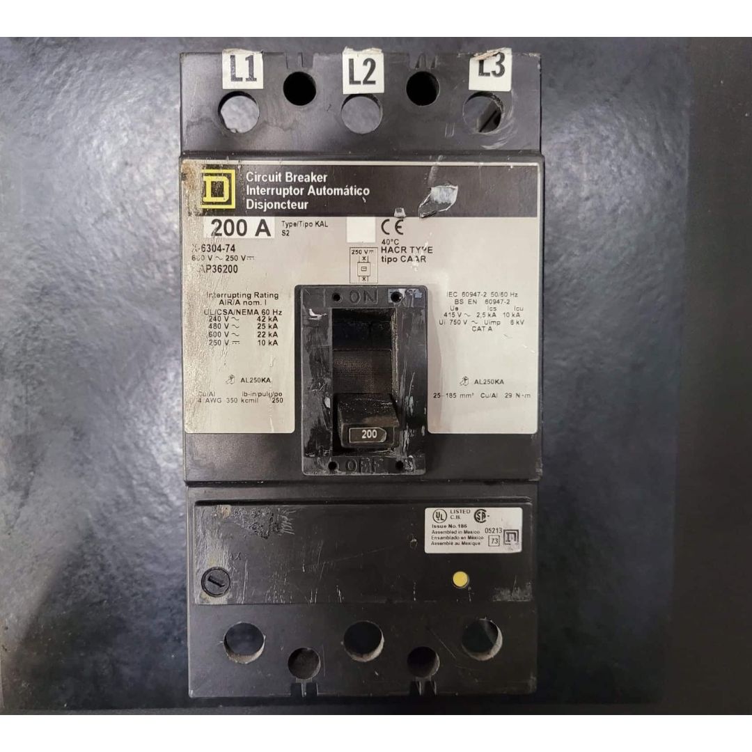 Square D KAP36200 Breaker (200A) (Used)