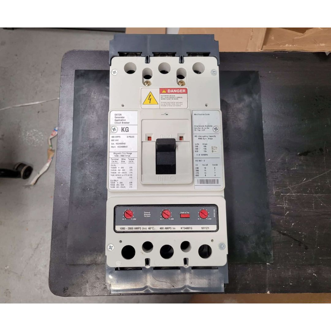 EATON KG3400S42 Series C Circuit Breaker (400a) (New)