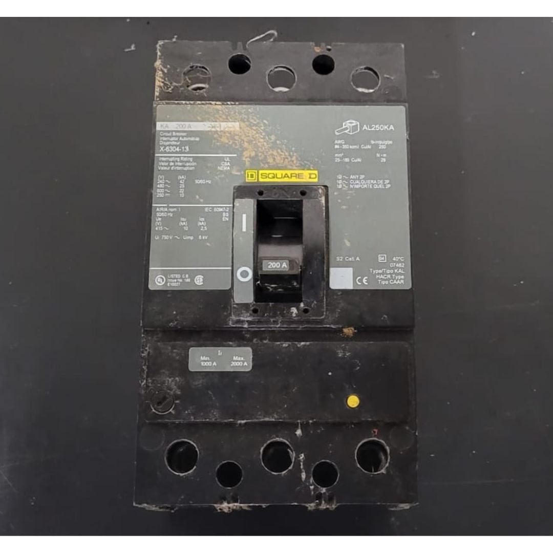 Square D KAL36200U Breaker (200a) (Used)