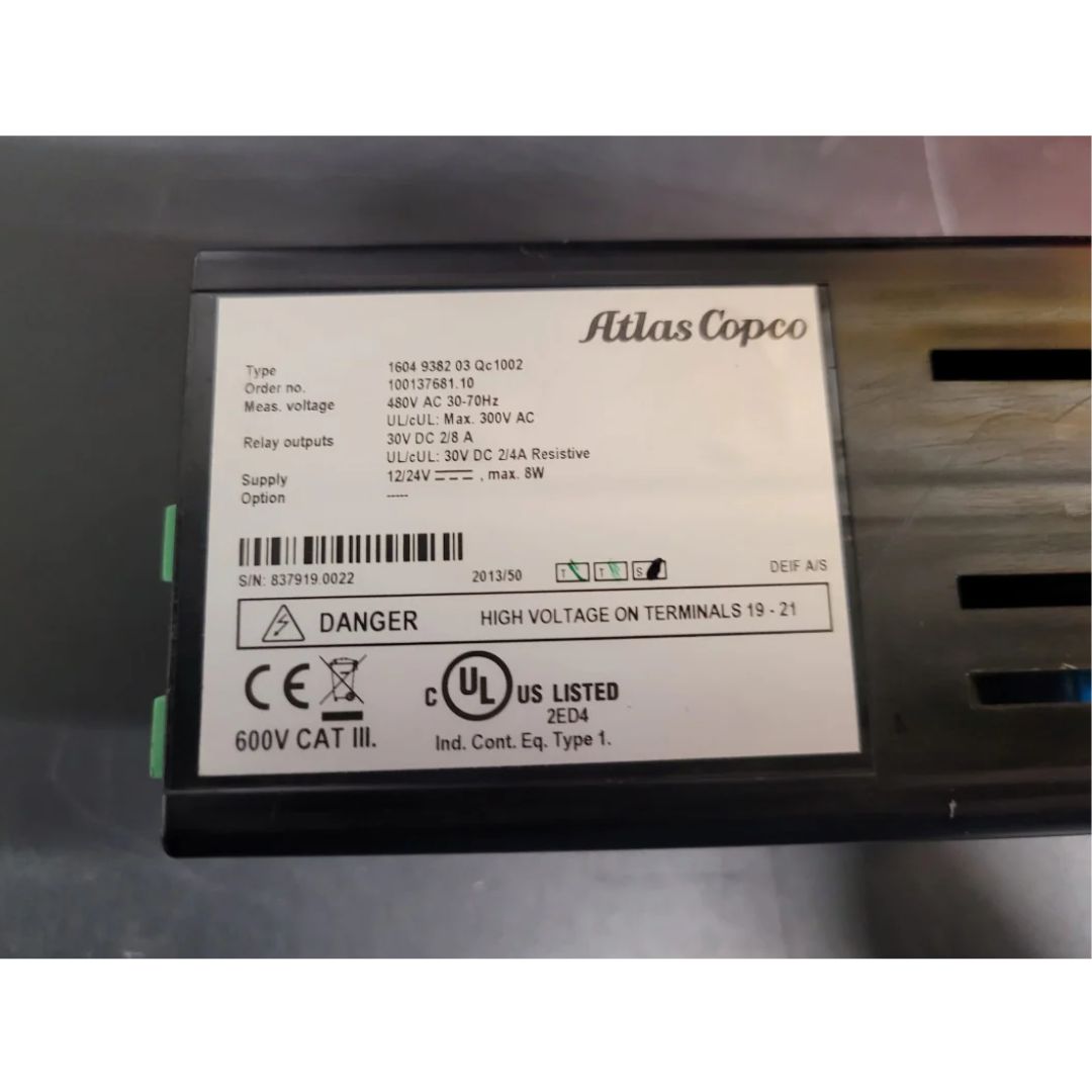 Atlas Copco Qc1002 Controller (Used)