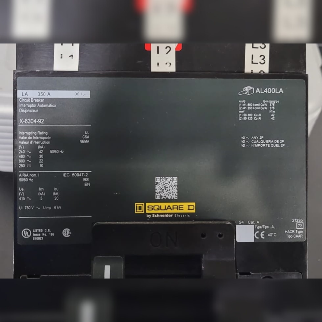 350 Amp Square D LAP36350 Breaker details