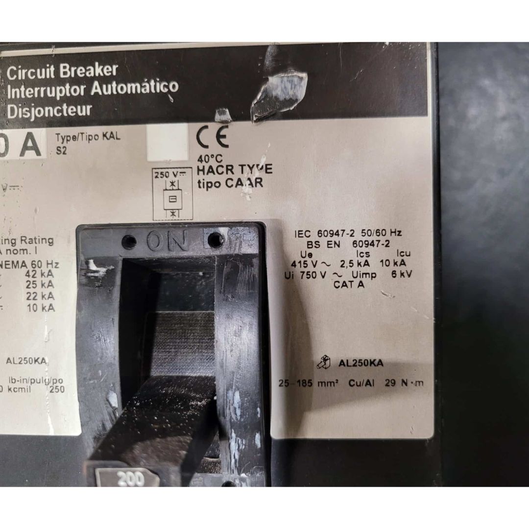 Square D KAP36200 Breaker (200A) (Used)
