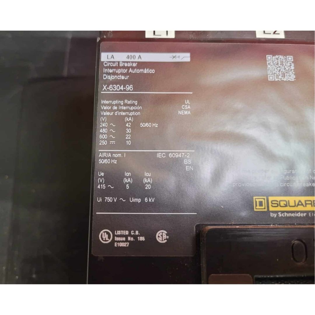 Square D LAP36400 Breaker (400A) (Used)