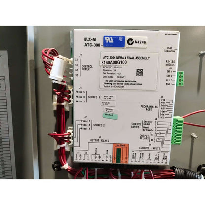 EATON ATC3C2X30400BSU Automatic Transfer Switch (400A) (Used)