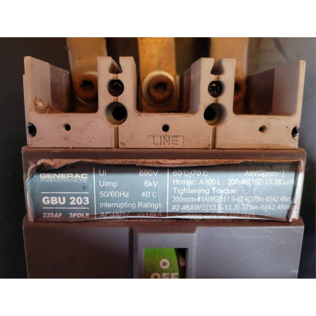 Generac GBU203 Breaker (225A) (Used)