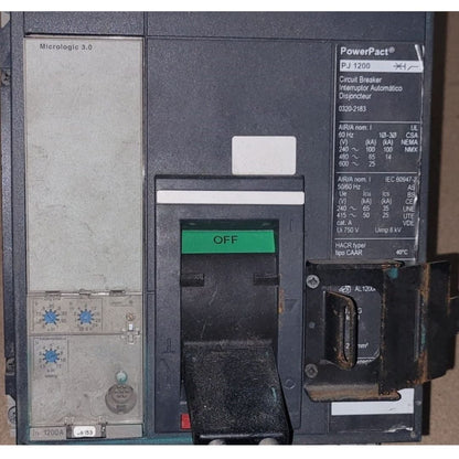 Square D PJP36120U31E Breaker (1200A) (Used)