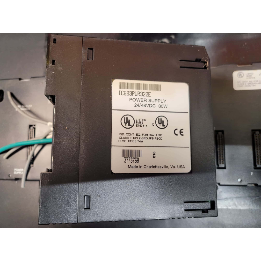 GE Fanuc Series 90-30 BUS Expansion Baseplate with 10 I/O Slots (Used)