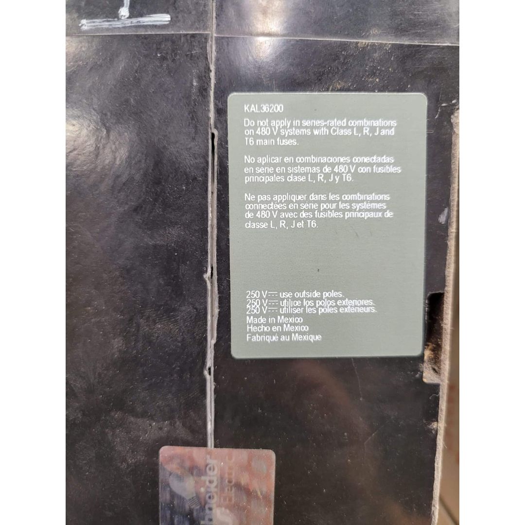 Square D KAL36200U Breaker (200a) (Used)