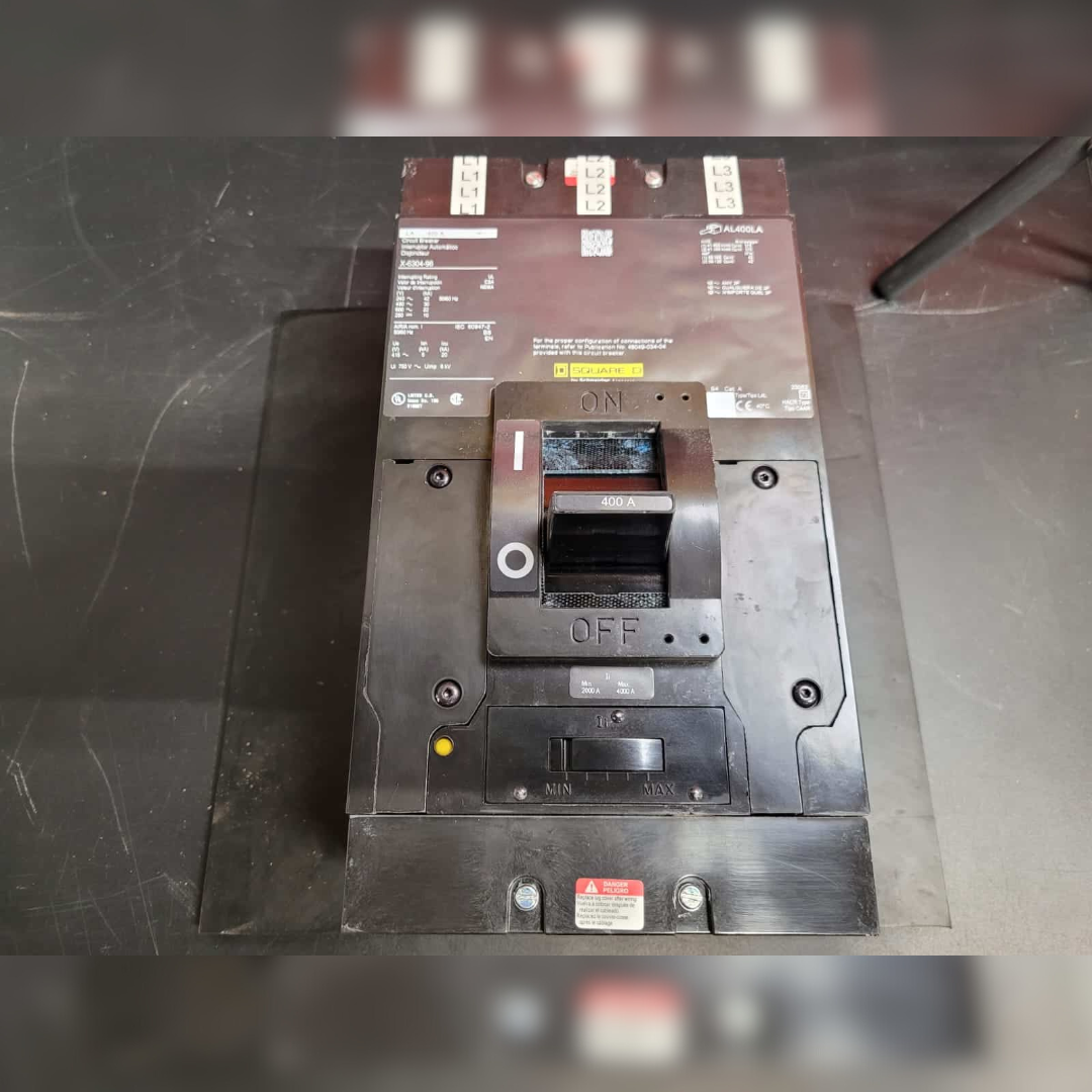 400 Amp Square D LAP36400 Breaker front view