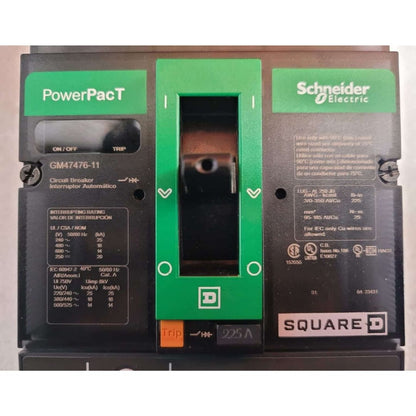 Square D JDP36225CTX Breaker (ACC519PA-PHILA) (225A) (Used)